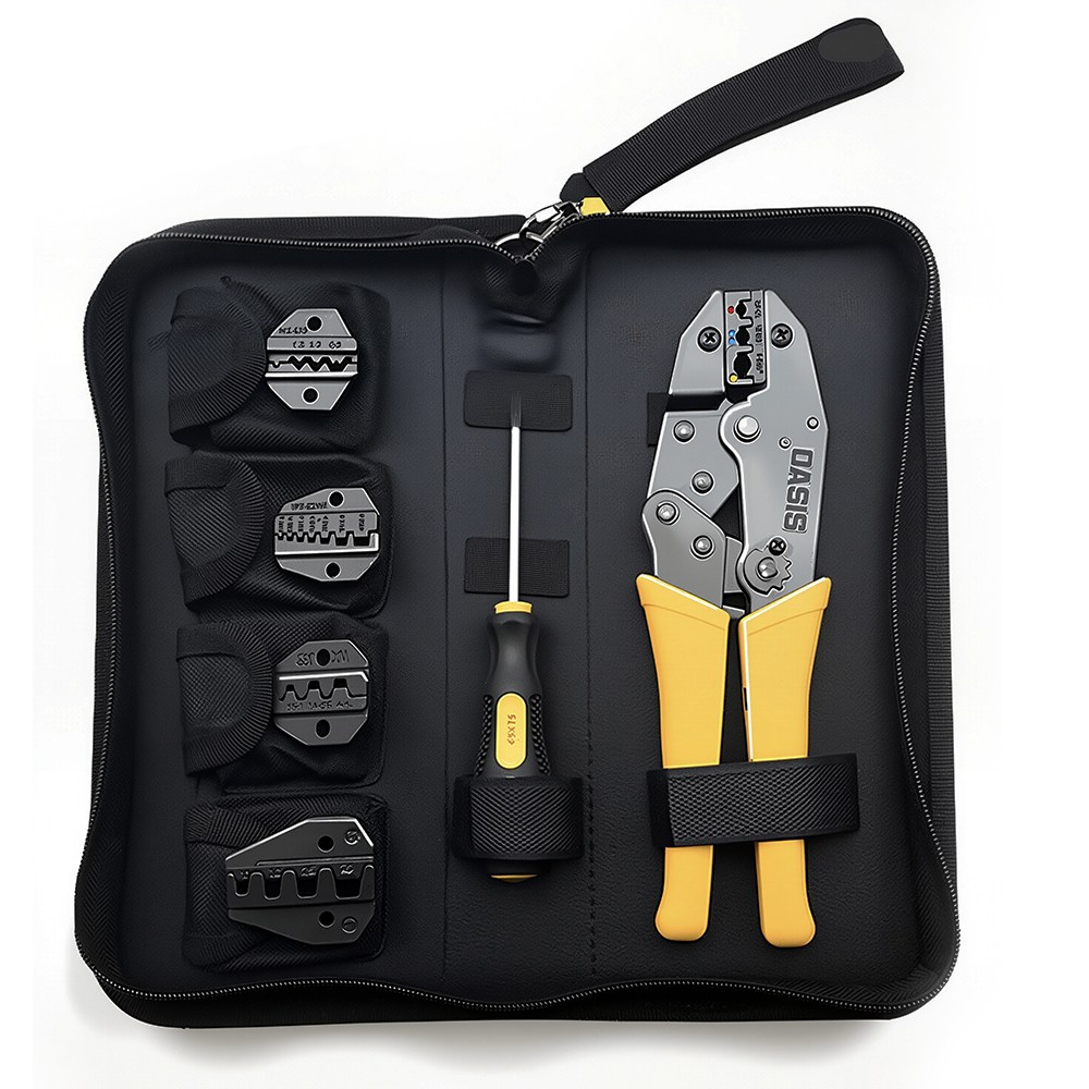 (모든단자 적용)다용도 터미널 압착기 세트 PG압착단자 신주 납작 평단자 링타입 전선 커팅 배선 작업 25,570원