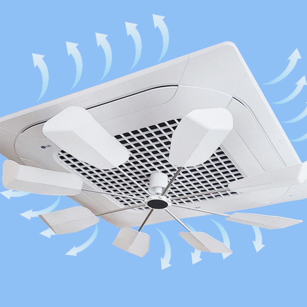 국내제작 제노믹스 천장형 시스템에어컨 순환팬 실링팬 바람막이 NRW-3000, 1개, NRW-3000 38,460원