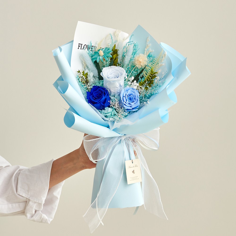 생화 프리저브드 플라워 시들지 않는 꽃다발 기념일 축하꽃다발 입학 졸업식꽃다발 - 8종 31,900원