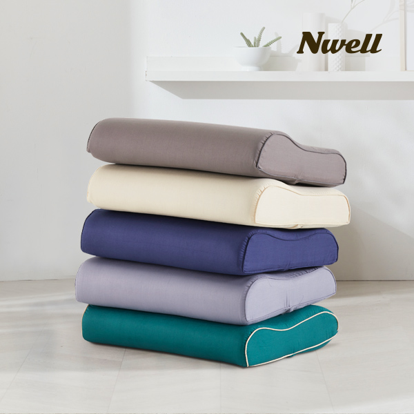 느웰 천연라텍스 굴곡형 베이직베개(솔리드), 아이보리, 1개 29,260원