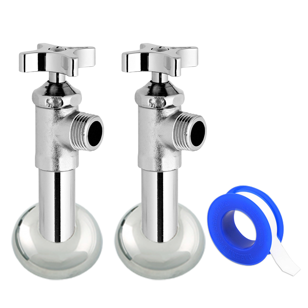 미리내 십자 앵글밸브 2p + 테프론 테이프 세트 8,140원