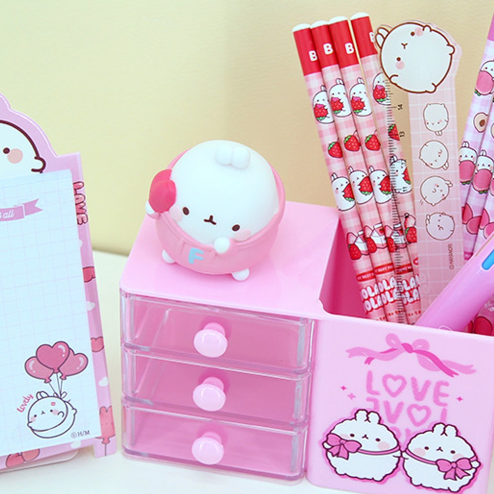 12000 몰랑 럭키 문구세트 1개 랜덤 - 핑크 블루 가성비 필수 문구세트 학교 학원 달란트 홍보물 9,070원