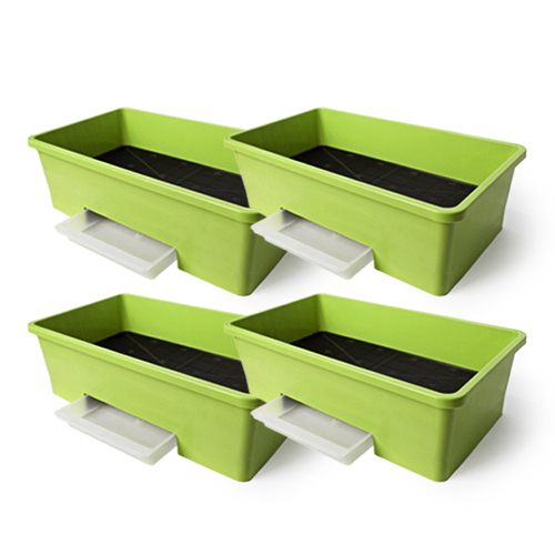 플라팜 베란다 텃밭화분 20L, 그린, 4개 45,920원