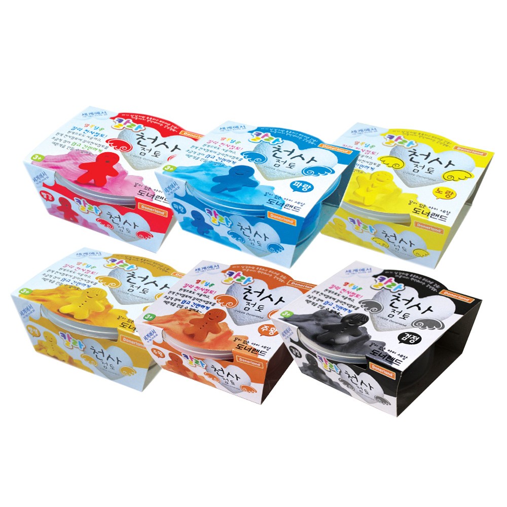 도너랜드 칼라 천사점토 30g 2,000원