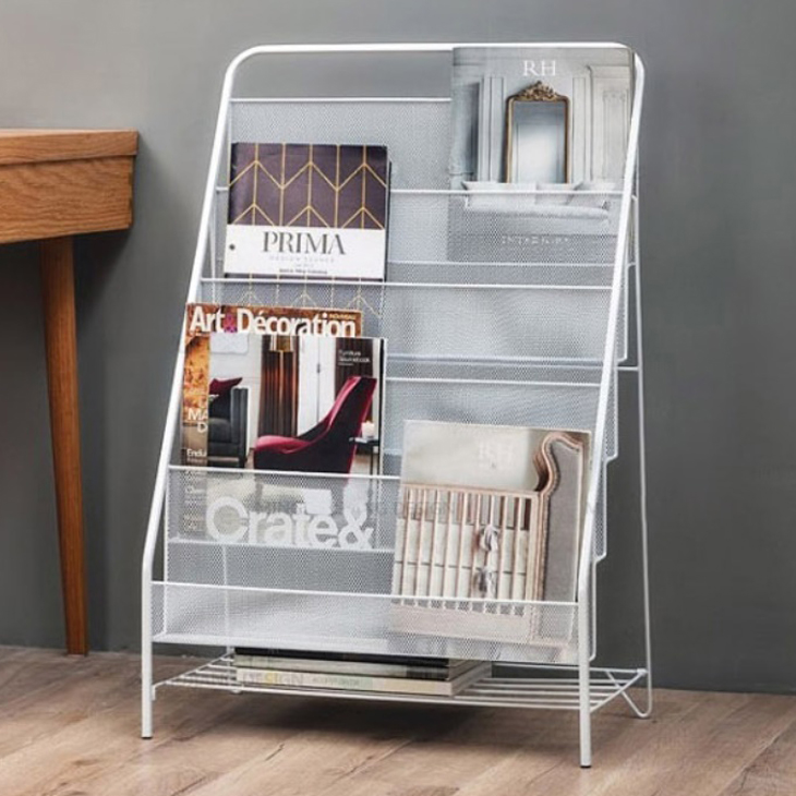 21세기트랜드 접이식 책꽂이, 화이트, 5단 59,800원