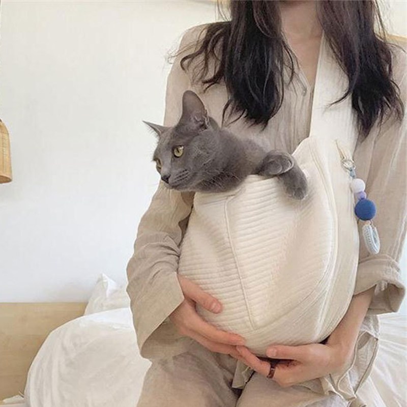 YMB 고양이 이동가방 이동장 강아지 슬링백 포대기 산책가방 애견 숄더백 10,000원