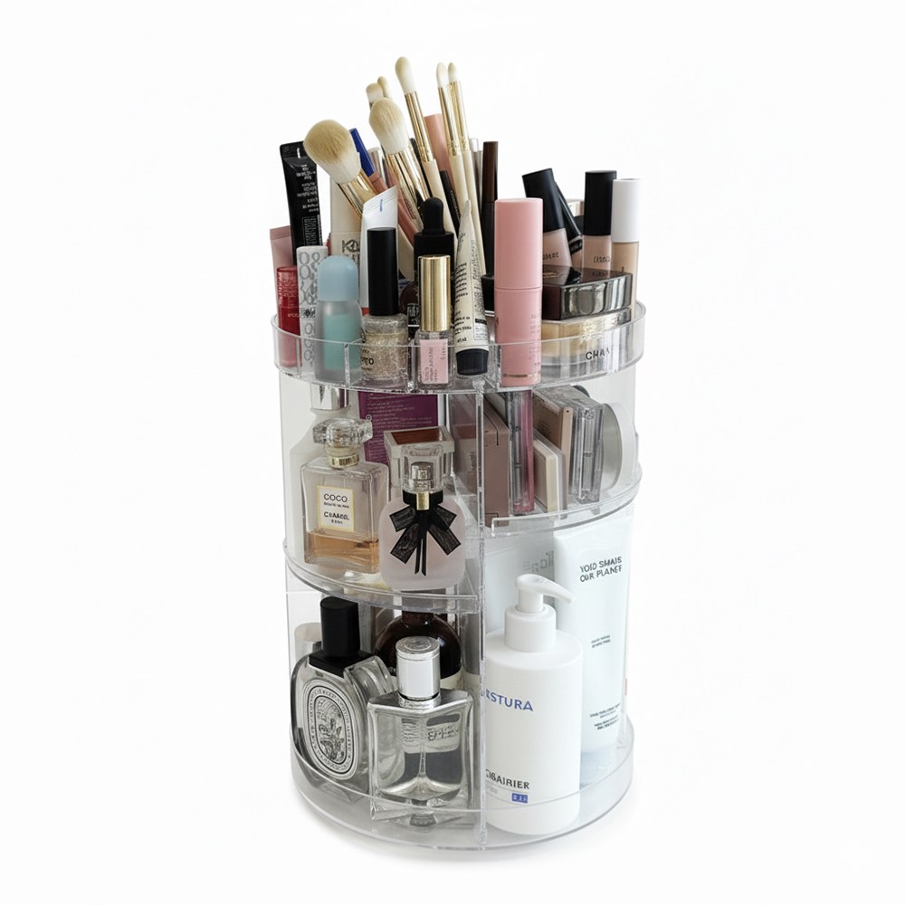 [높이조절] 리빙에센셜 회전식 화장품 정리함 특대형 26,200원