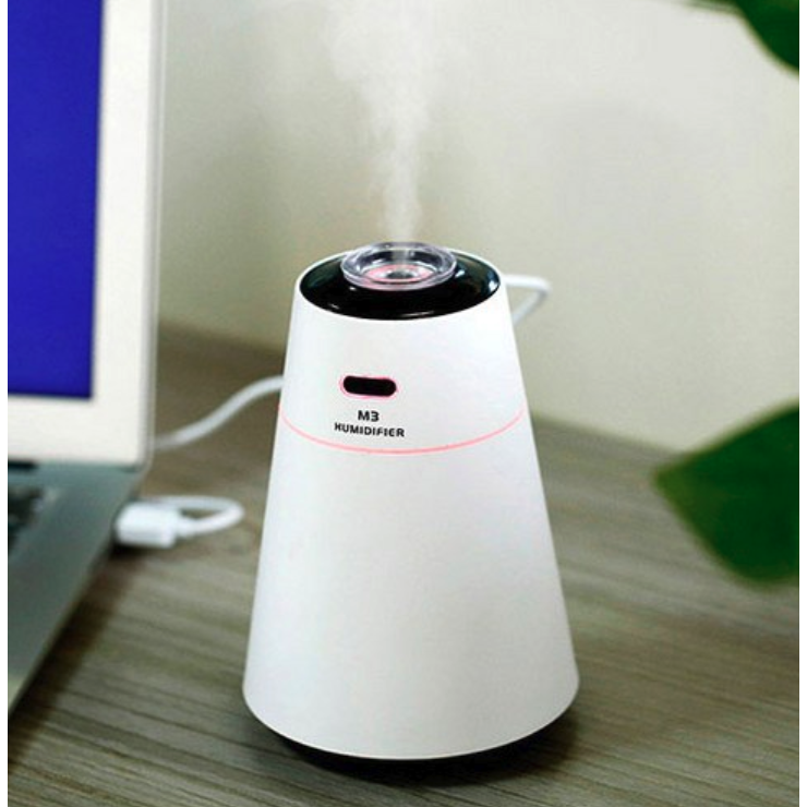 [M3가습기] 간편세척 저소음 차량용 인테리어 사무실 소형 가습기 탁상용 휴대용 1위 텐트 캠핑 / 무드등 7가지 색상 변환 15,120원