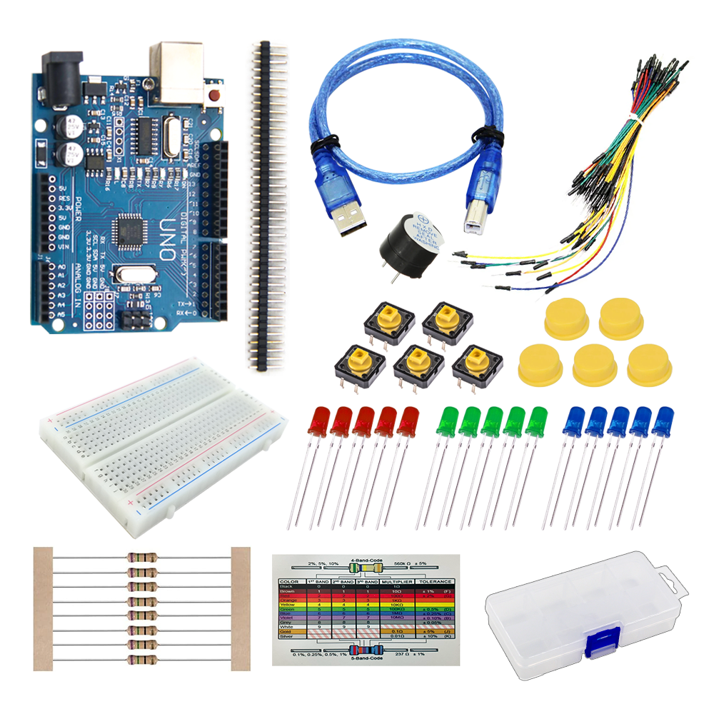 아두이노 실습 키트  우노 R3 CH340 호환보드 16,500원