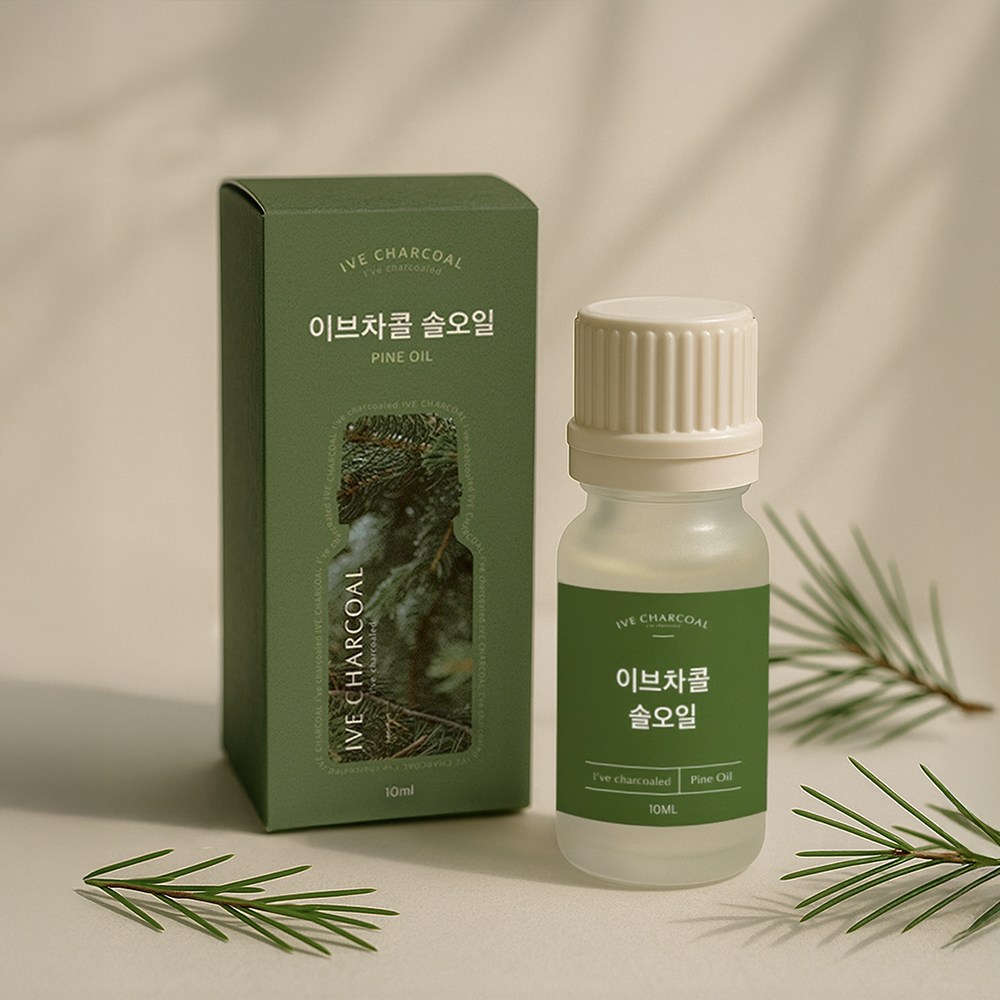 이브차콜 구주소나무 100% 피톤치드 솔오일, 1개, 10ml 19,800원