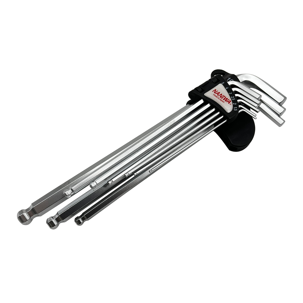 일제 육각렌치 볼렌치 세트 롱 타입 9PCS 1.5-10mm NNW-1510L 17,600원