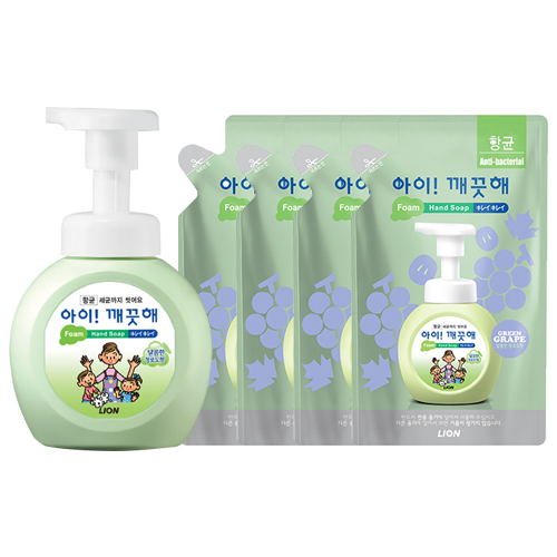 아이깨끗해 용기 250ml + 리필 200ml X 2개 세트, 1개 11,900원