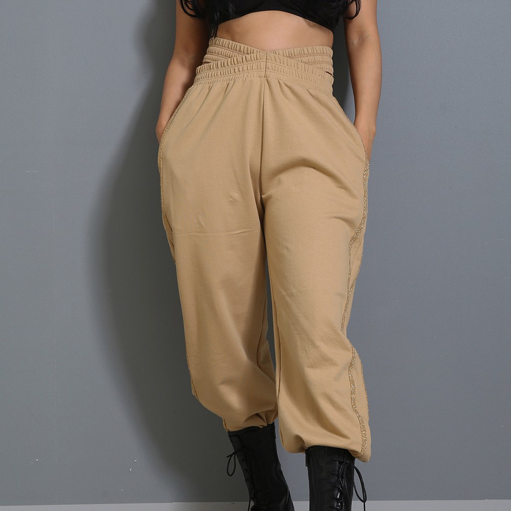 LA03PL5007 - X밴딩트레이닝조거팬츠 (베이지) 46,000원