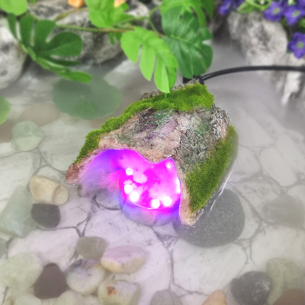 꼬모가든 안개분수 물 튀김 방지 이끼 통나무 12,000원