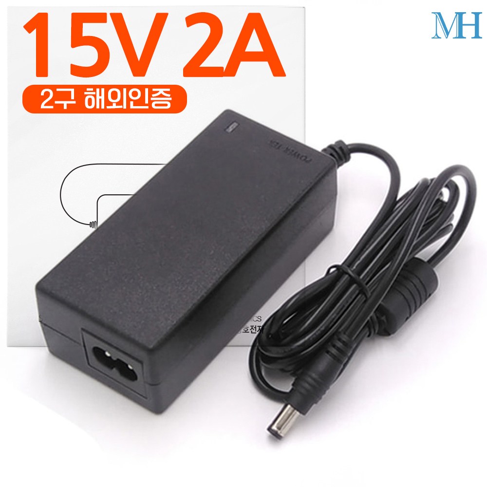 명호전자 15V 아답터 1A 2A 2.4A 4A 5A 8A DC 어댑터 10,000원