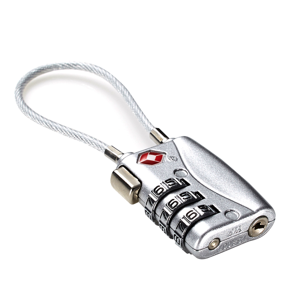 티엔티트래블기어 TSA 인증 3 다이얼 와이어 자물쇠 013 7,630원