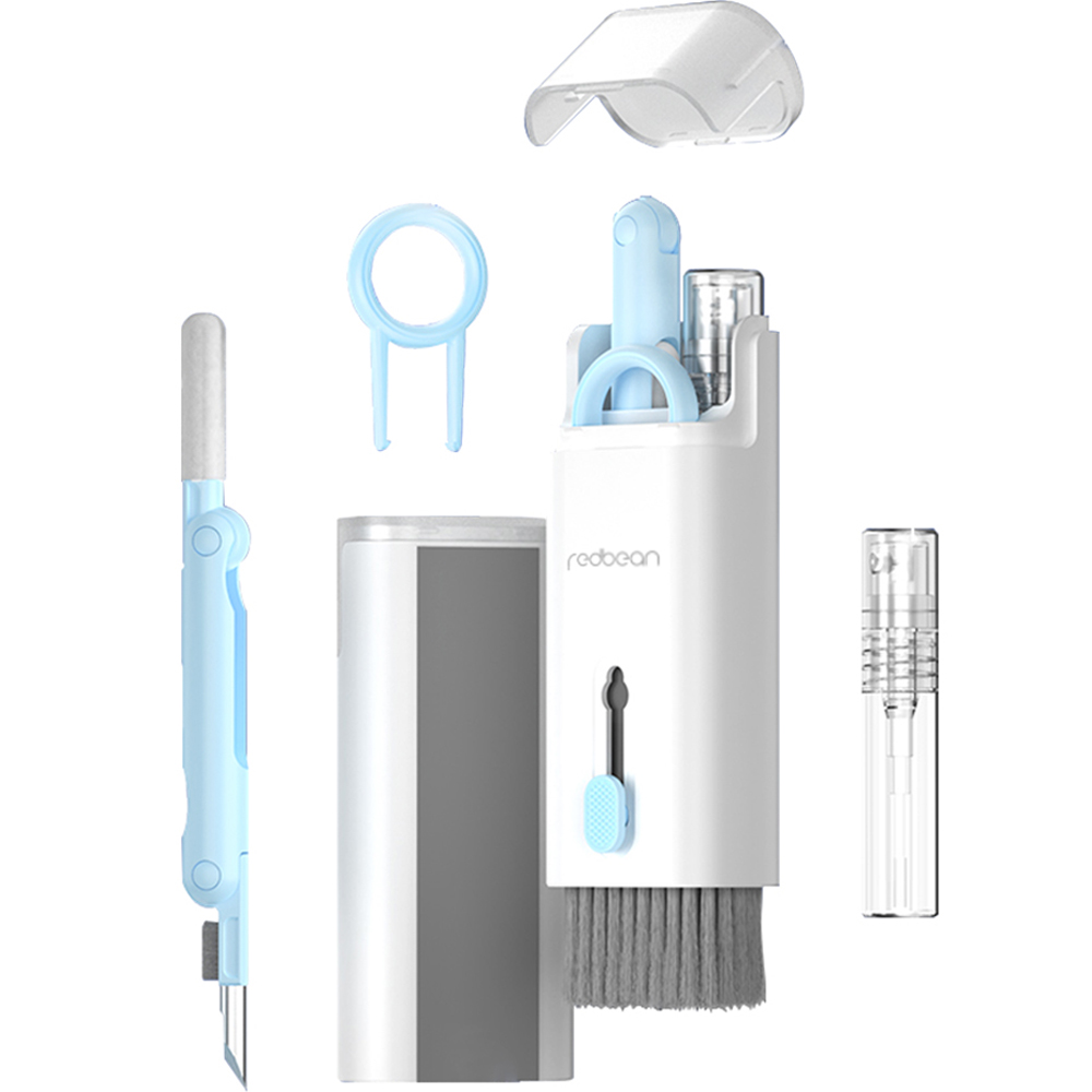 레드빈 7in1 스마트 디바이스 클리닝 브러쉬 청소키트, H1C7-BL, 스카이블루, 1개 10,840원