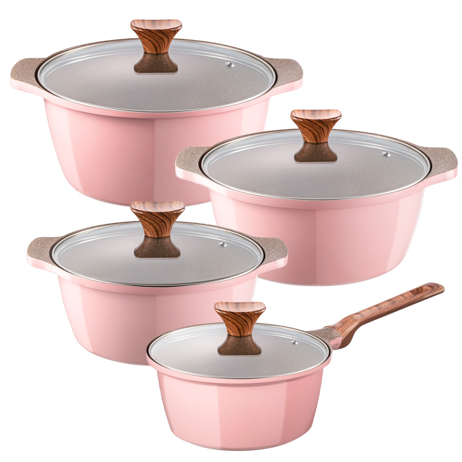 캡스톤 글램레트로 냄비세트 / 인덕션겸용 / 핑크 / 올리브 78,800원