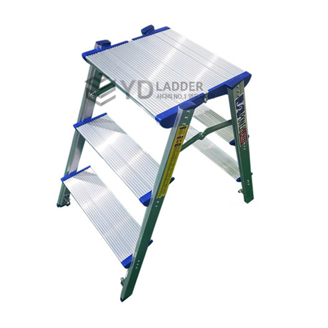 영도 NYD-3S 가정용 특광폭 알루미늄 높이조절 사다리 87,900원