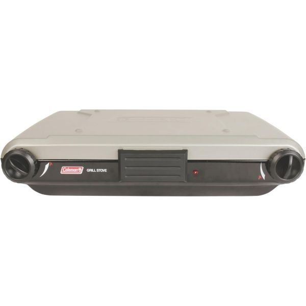 콜먼 클래식 2in1 캠핑 그릴/스토브2개의 조절식 버너 포함 프로판 그릴/스토브푸시 버튼 스타터 윈드 가드 그리스 트레이 및 테일게이트 기타를 위한 20000 BTU의 파워 300,600원