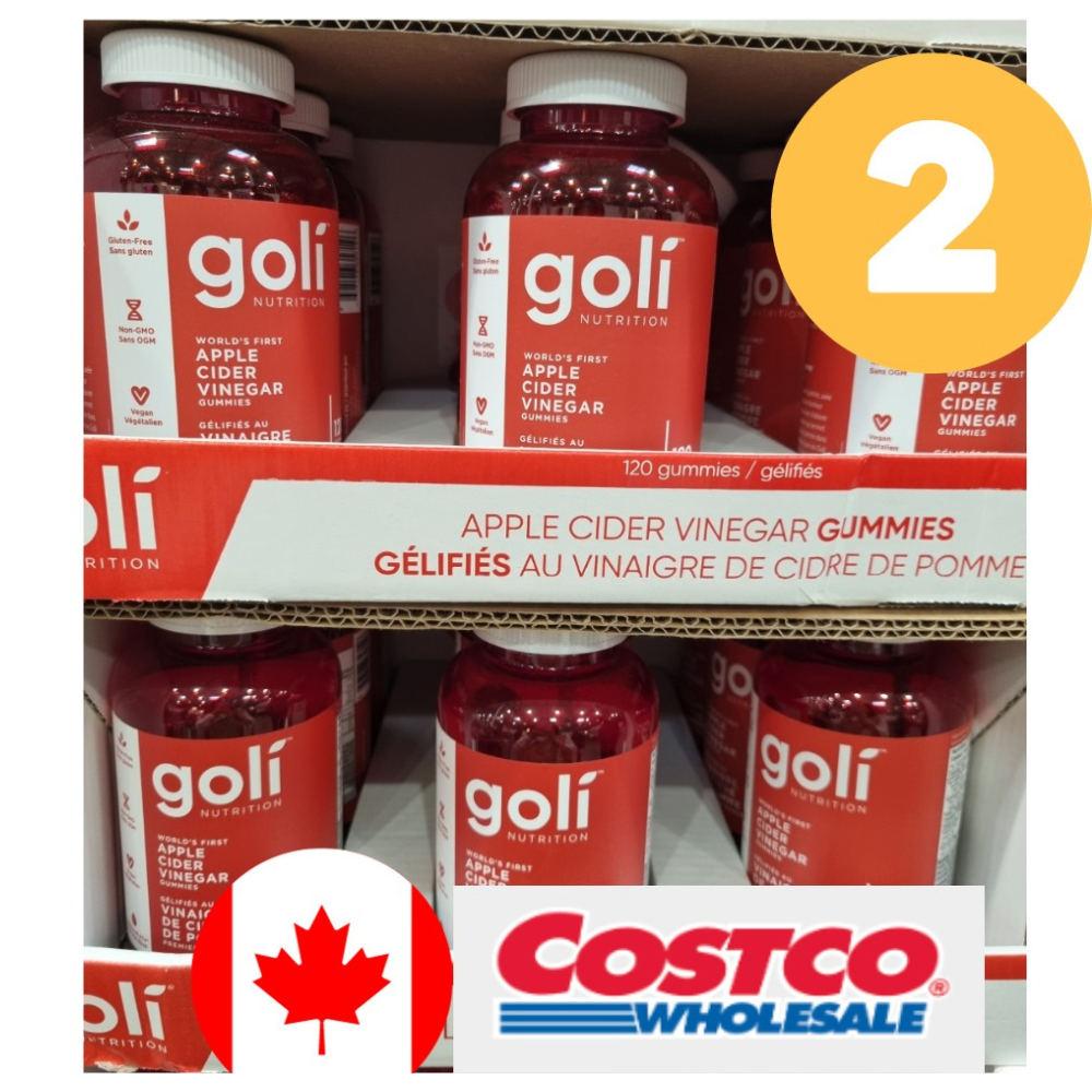 코스트코 디톡스에 좋은 골리 사과식초 구미젤리 체지방 혈당조절 120정 2개 캐나다직배송 97,500원
