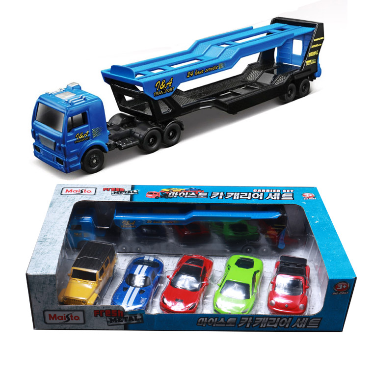 마이스토 미니카세트 카캐리어 자동차장난감 6개 다이캐스트, 블루, 1개 25,900원