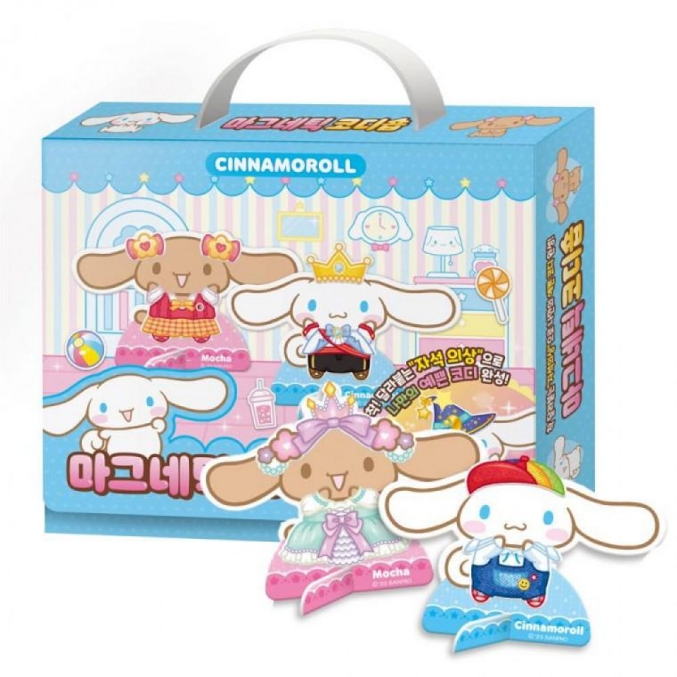 산리오캐릭터즈 시나모롤 마그네틱 코디숍, 혼합색, 1개 32,000원