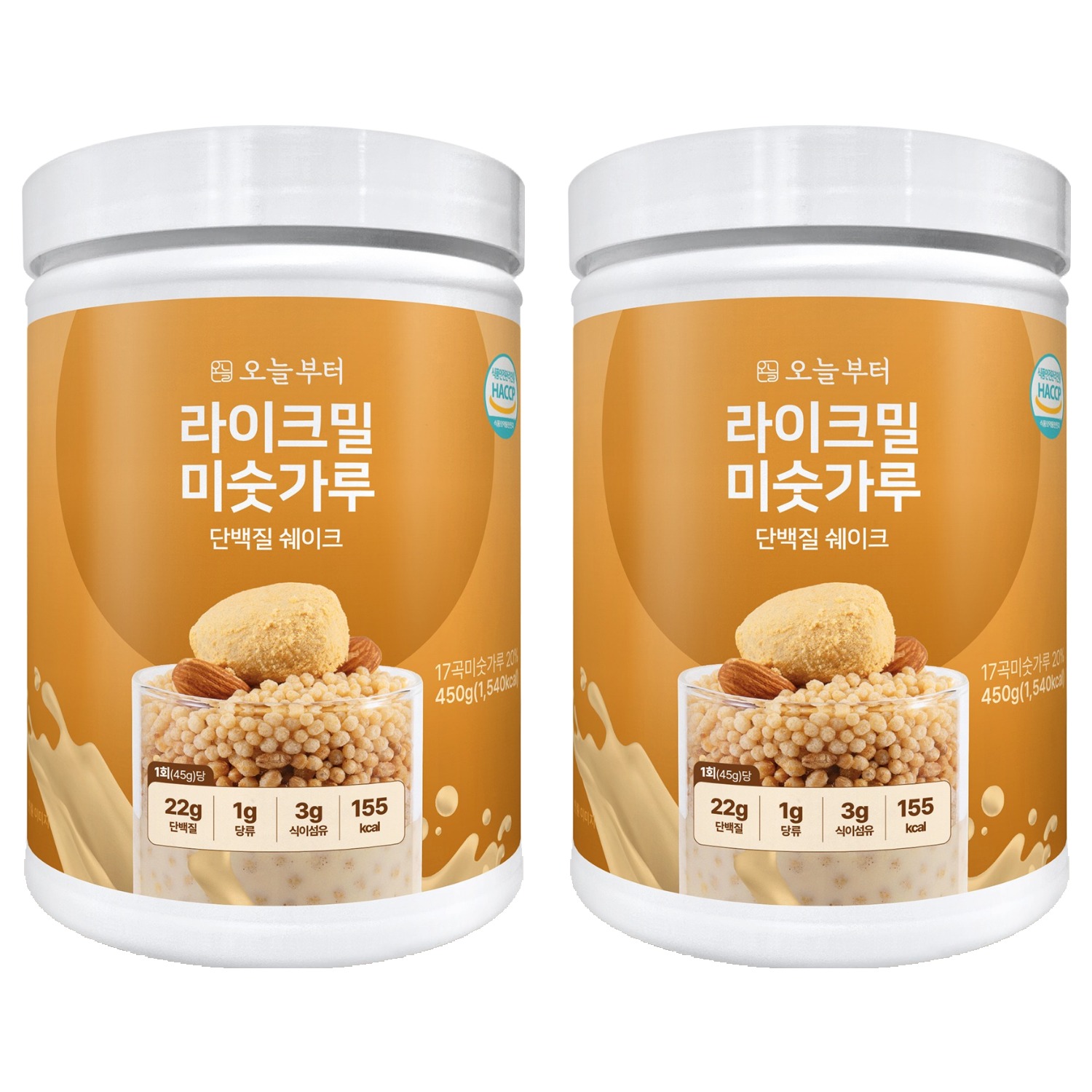 오늘부터 라이크밀 단백질 쉐이크 미숫가루맛 39,600원