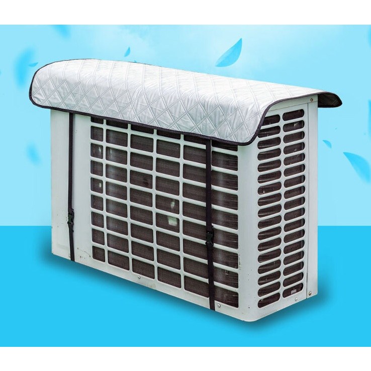 에어컨 실외기 절전 커버 카바 벽걸이형 차광막 열차단 덮개 중형 65x50cm 10,600원