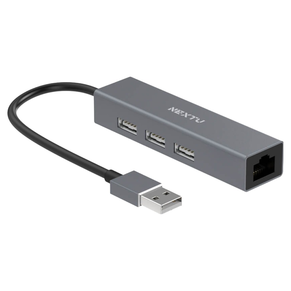 넥스트유 래마돈 USB 2.0 허브 3포트 노트북용 유선랜카드 UH133LAN 7,300원
