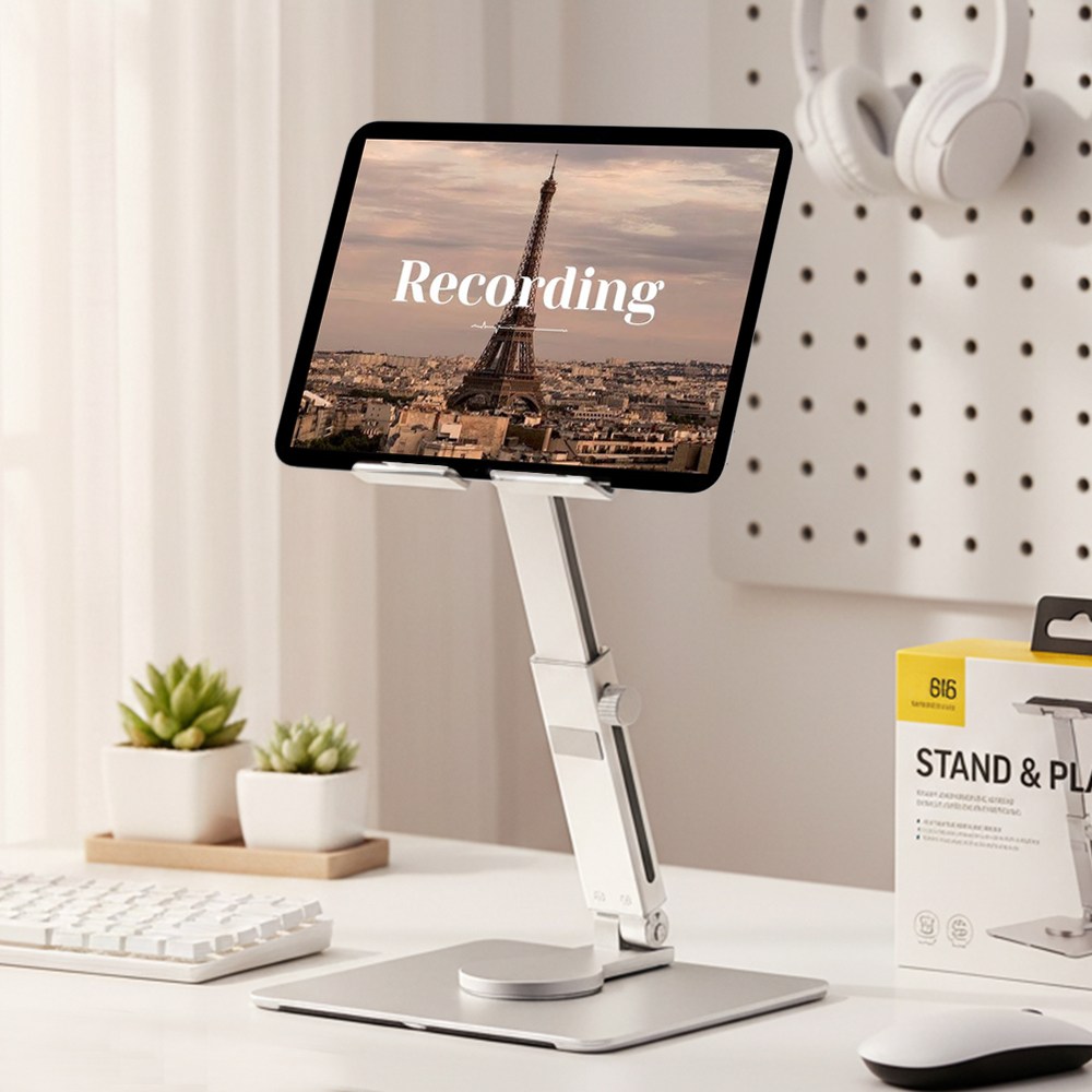 토비메모리 태블릿거치대 아이패드 거치대 갤럭시탭 휴대용 책상 높이조절 패드 스탠드 필기, 1개 31,970원