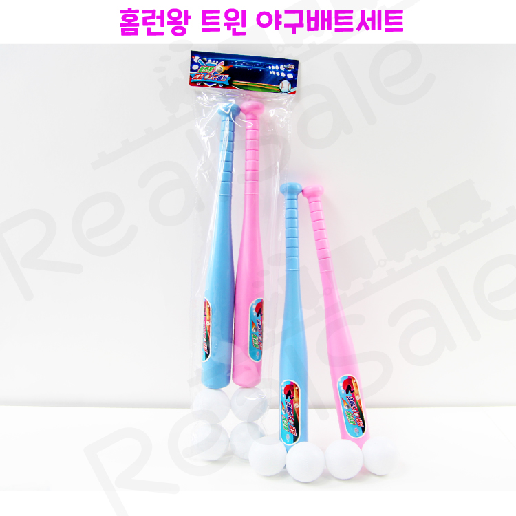 리얼세일(Realsale) 홈런왕 트윈 야구배트 야구세트 야구연습 야구배트세트 배트세트 스포츠용품, 96개, 1 color 184,320원