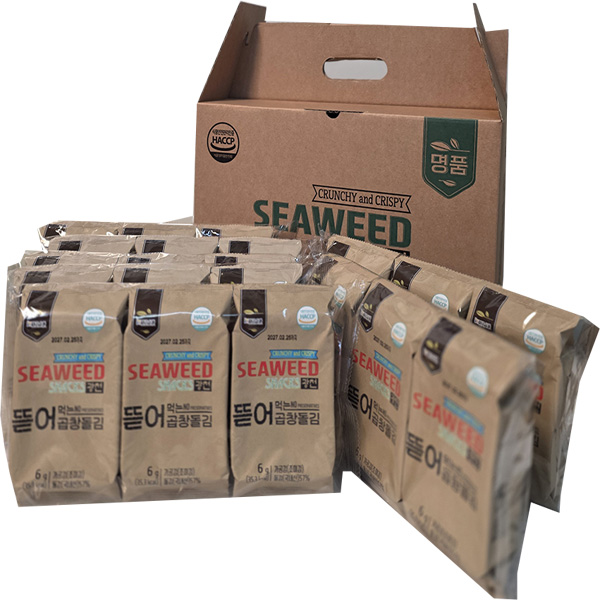 광천김선물 곱창돌김선물 6gX21봉 명절선물세트 기업특판 13,780원