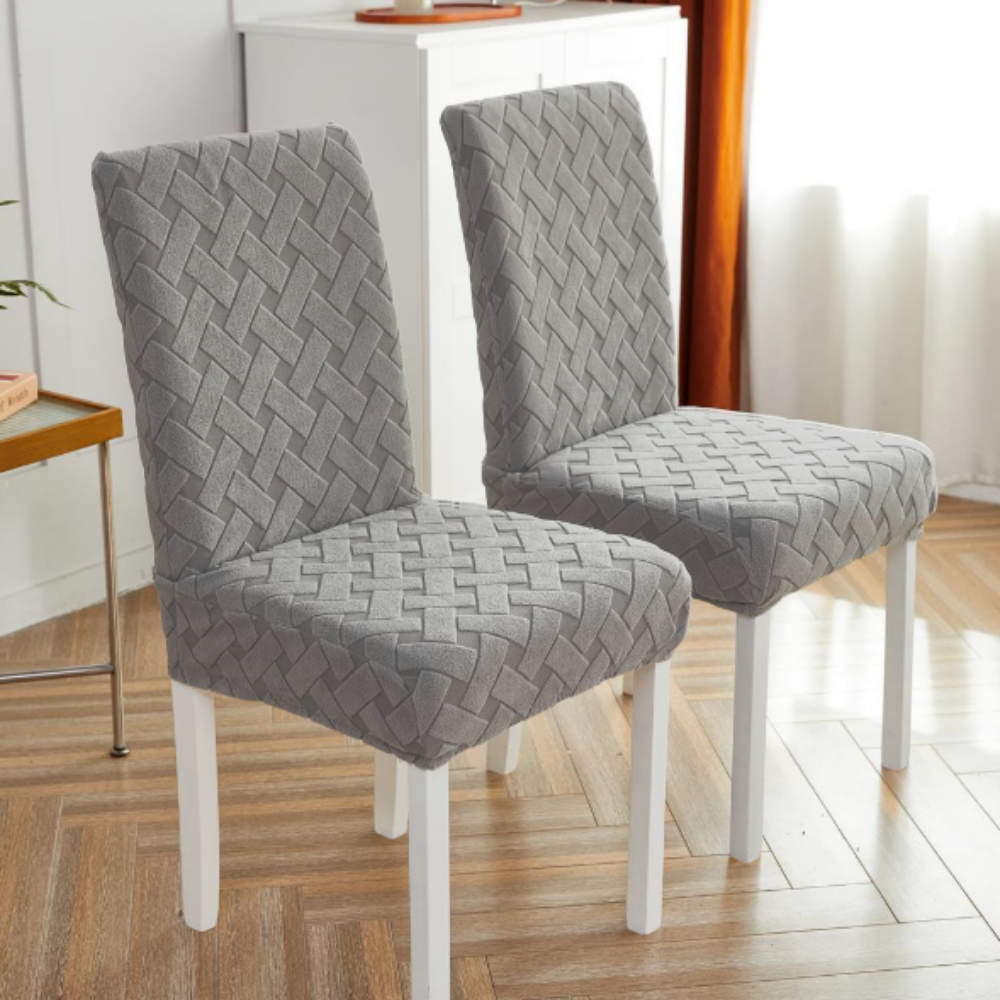 위클린 고급원단 가정용 자카드 식탁의자커버 19,200원