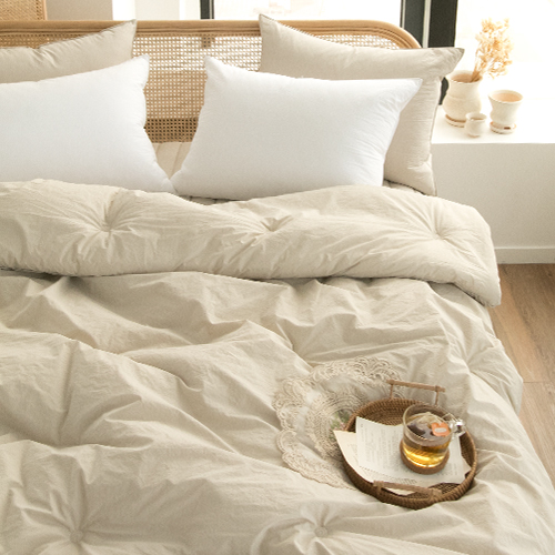 베이직톤 손누빔 광폭 고밀도 순면 호텔식 차렵이불 110,900원