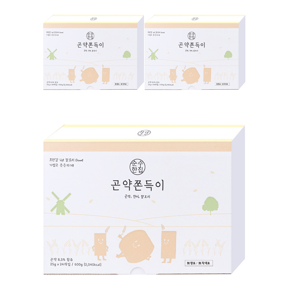 순수한집 곤약쫀드기 현미맛 32,610원