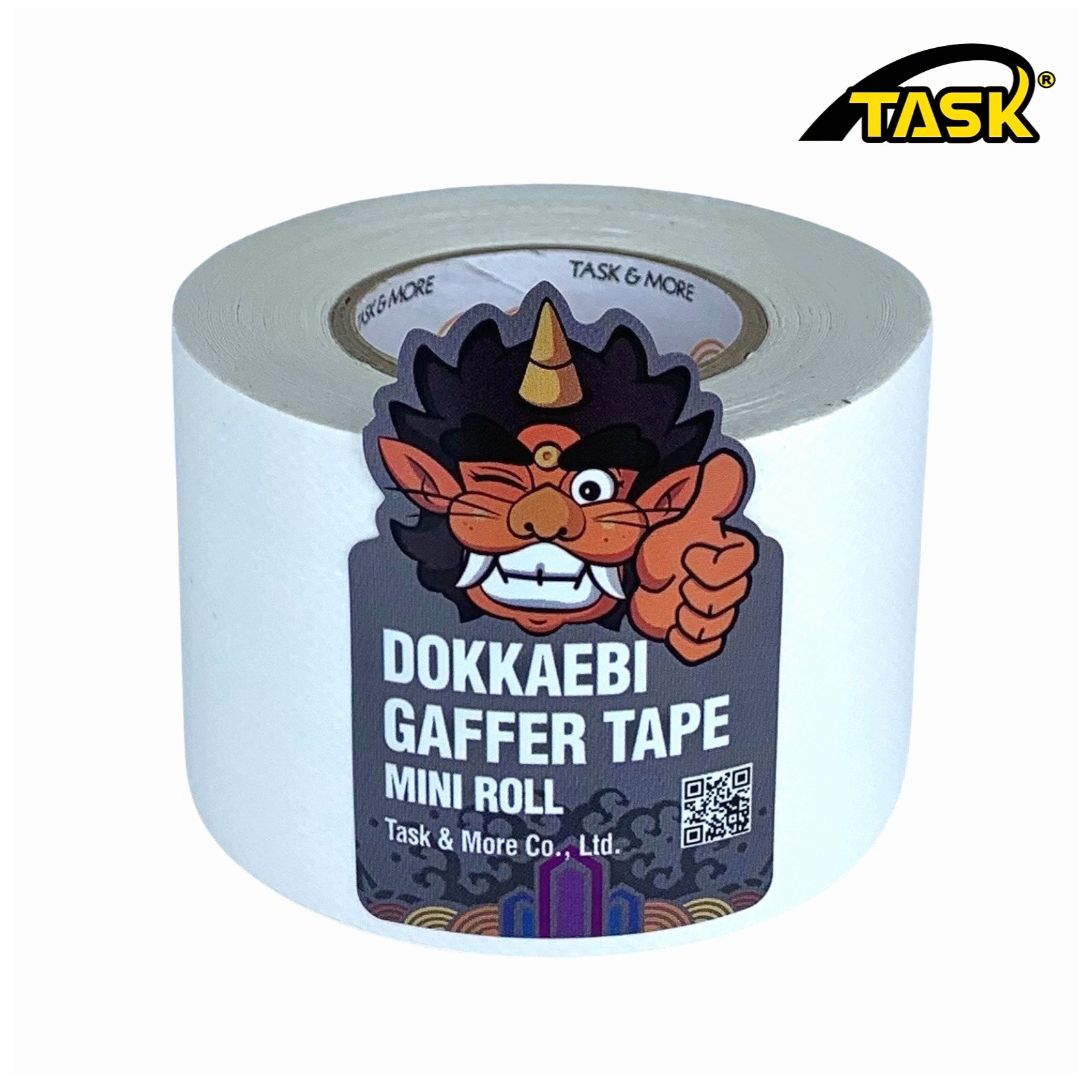 도깨비 수출용(국내산) 개퍼테이프 무광면테이프 미니롤 MATT WHIHE, 50mmX10m 5,500원