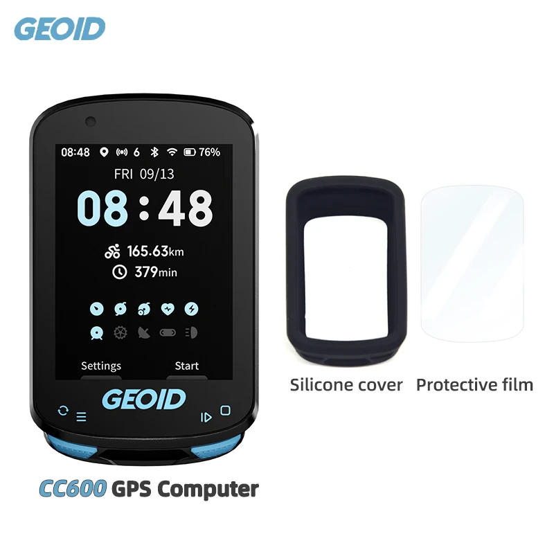 GEOID CC600 자전거 컴퓨터 컬러 린 스마트 네비게이션 GPS 무선 속도계 WIFI ANT 다국어 사이클링 주행 87,000원