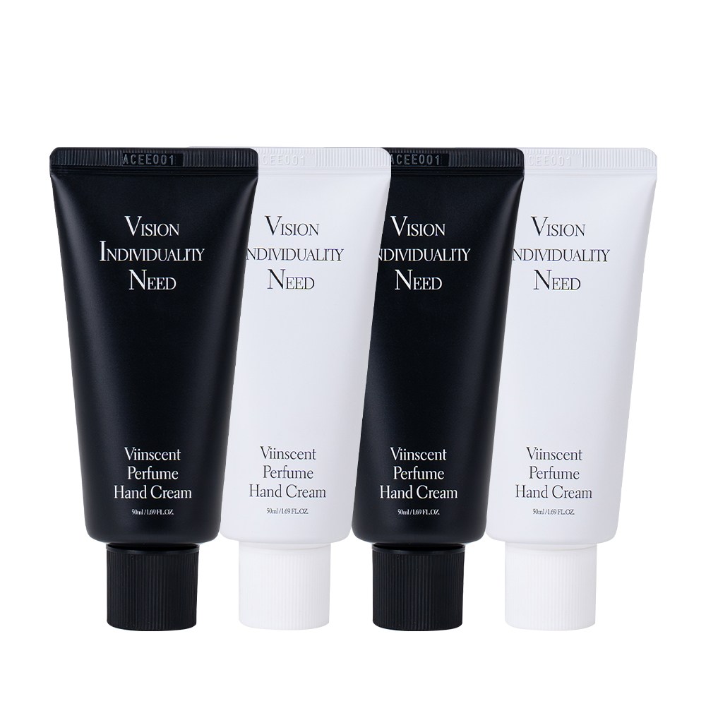 비인센트 퍼퓸 핸드크림 2세트 (어도러블+블라썸) 끈적임 없는 향좋은 미백주름개선 이중기능성, 4개, 50ml 36,900원