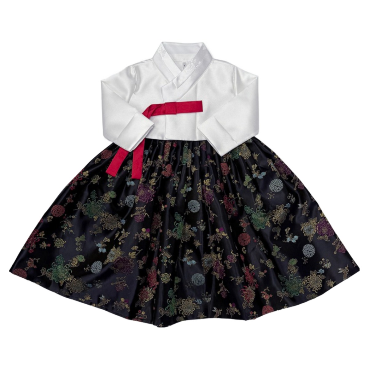 여아한복 홍설 양단 고급 아동한복 (1호-12호) 어린이 돌잔치 아기 주니어 설빔 양단한복 82,000원