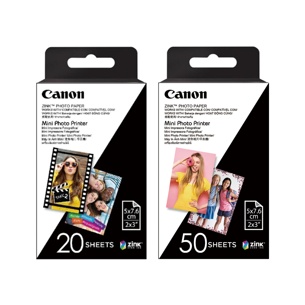 [캐논] 포토프린터 인화지 ZP-20 ZP-50 20매 50매 인스픽 50,000원