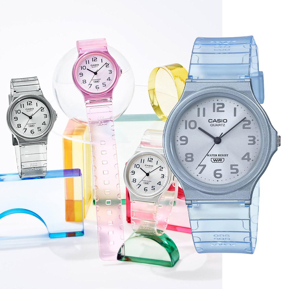 백화점AS가능 카시오 학생 투명시계 MQ-24S 4종 아날로그 수능 지코스모제품 41,600원