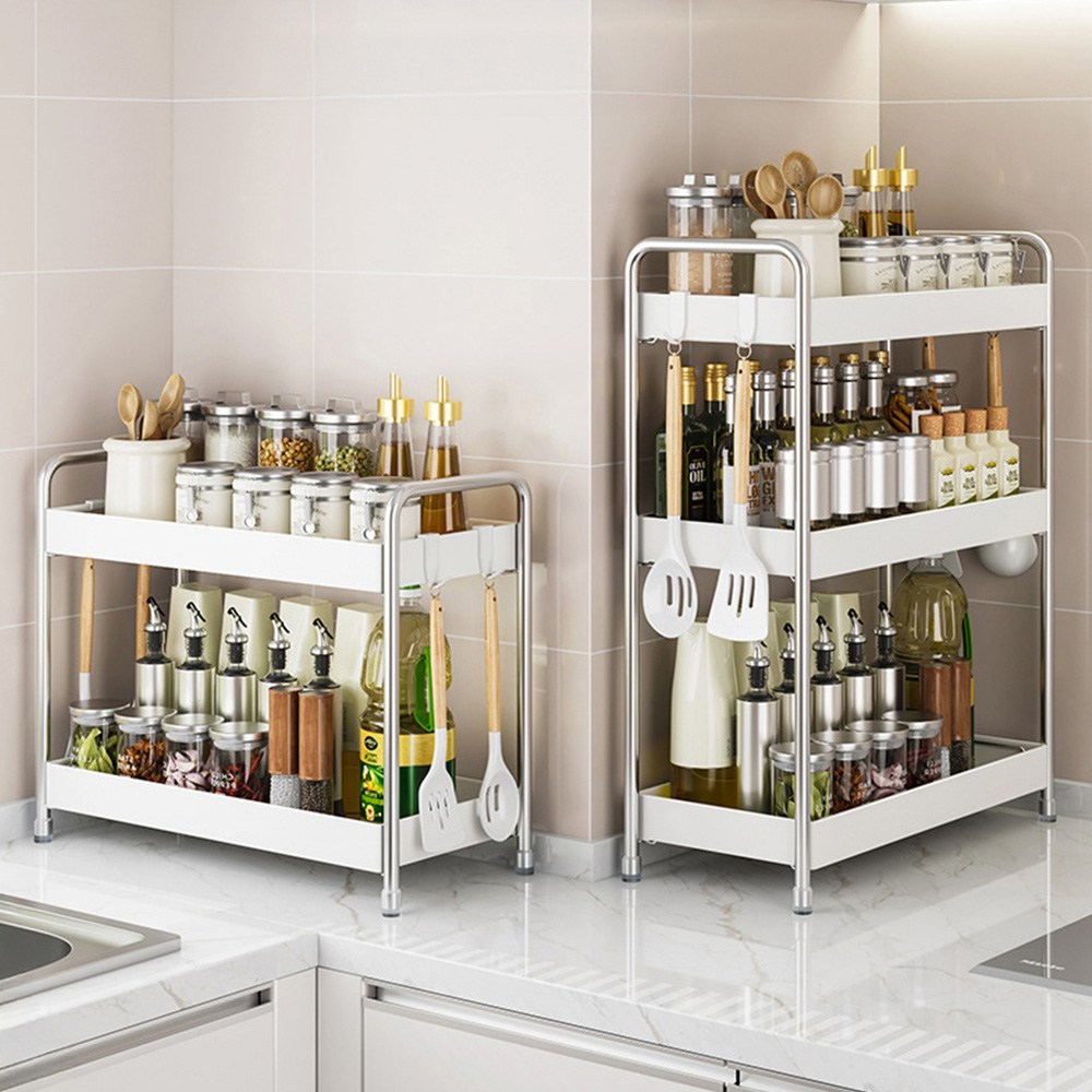 21세기트랜드 홀리쿡 스텐 선반 주방 양념통 정리 도마 수납 보관 23,900원