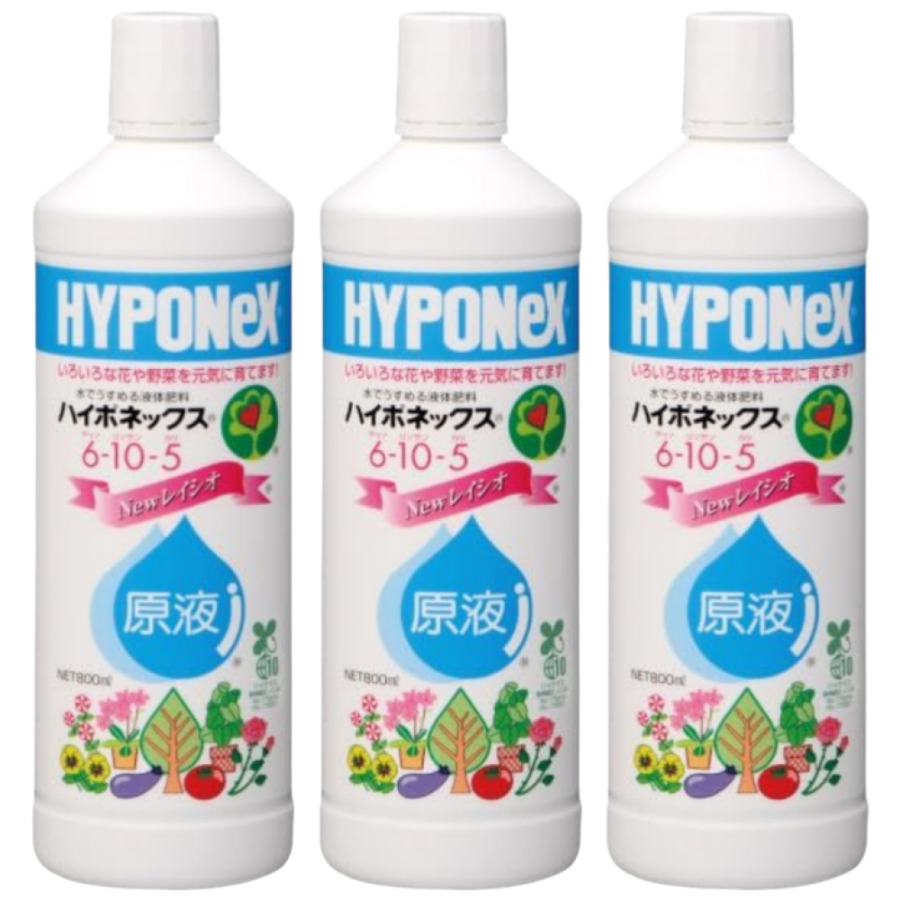 [3개] 일본 Hyponex 하이포넥스 800ml 레이쇼 액비 액체 비료 원액 식물 영양제 개화촉진제 31,920원