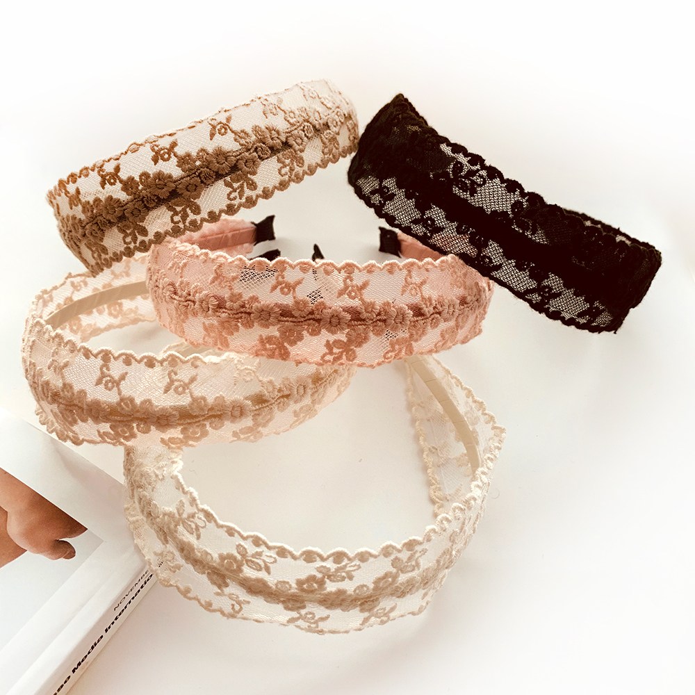 메르시봉봉 글로이 레이스 머리띠 5칼라 6,900원