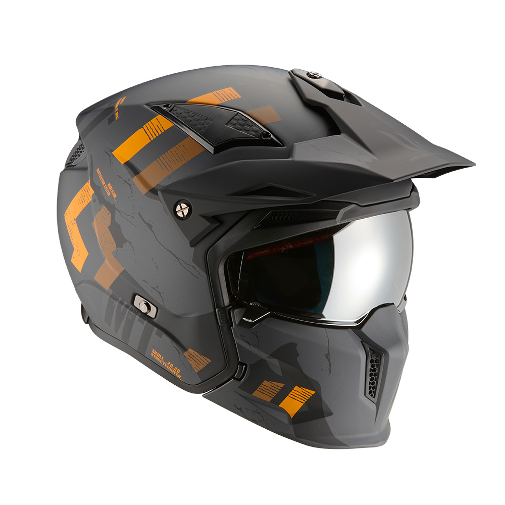 MT 헬멧 STREETFIGHTER SV S 시스템 헬멧 SKULL 무광 블랙 그레이 148,000원
