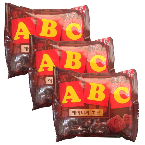 롯데제과 에이비씨 초콜릿200g*3입 200g*6입, 200g, 3개 18,310원