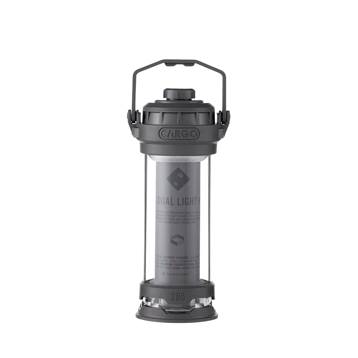카고컨테이너 캠핑랜턴 LED 백패킹 휴대용 미니 랜턴 조명 듀얼라이트 미니, 그레이, 1개 55,000원