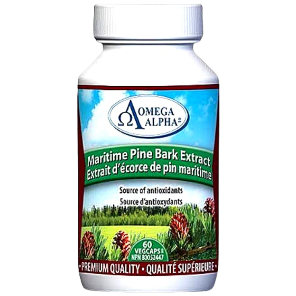 오메가알파 파인바크 피크노제놀 프랑스 소나무껍질 60 Vcaps 프로안토시아니딘 36,900원