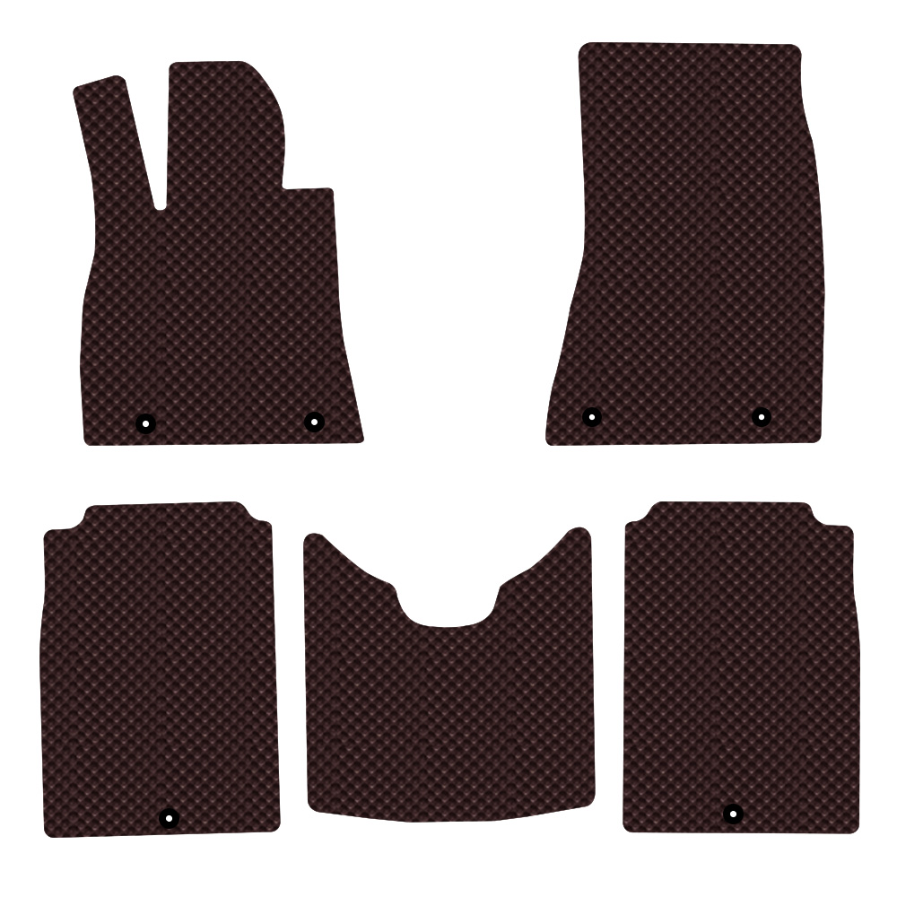 DXSOAUTO 제네시스 G90 호환 3D 엠보싱 차세대 고무매트 1열2열 세트, 브라운, 60_8 G90 (4륜) 4인승 순정(2열분리형3P) 69,000원